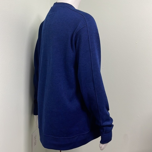 Nike Dri-Fit Women's Blue Crew Sweater Sweatshirt - Picture 4 of 8
